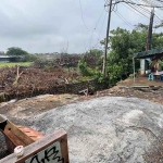 Lokasi pohon beringin berusia puluhan tahun tumbuh, kini rata dengan tanah.