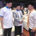 Menteri Agama Prof KH Nasaruddin Umar dan Firman Syah Ali hadir dalam pengukuhan Pengurus Besar Ikatan Alumni PMII (PB IKA PMII) di Jakarta, Senin (13/7/2025). Foto: Firman Syah Ali