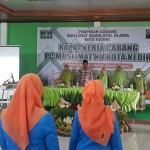 Suasana rapat kerja cabang PC Muslimat NU Kota Kediri. Foto: Ist