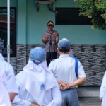 Kapolresta Sidoarjo, Kombes. Pol. Zain Dwi Nugroho saat menyampaikan pengarahan.