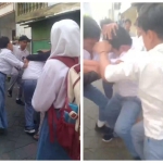 Tangkapan layar dugaan perundungan terhadap siswa berkebutuhan khusus