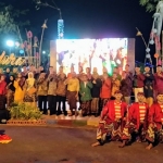 Acara Madura Eksotik Carnival yang digelar di Taman Mandhapa Aghung Ronggosukowati Pamekasan.