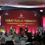 Debat terakhir Pilkada Jombang yang diselenggarakan KPU