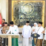 Presiden Jokowi saat meresmikan Tower Rumah Sakit Islam Surabaya di Jalan Ahmad Yani.
