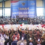Upacara Peringatan Hari Agraria dan Tata Ruang (Hantaru) 2025, di Jakarta, Rabu (24/09/2025).