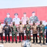 Sinergitas TNI-Polri di Sidoarjo.
