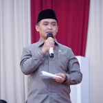 Plt Wali Kota Pasuruan saat memberi sambutan.