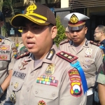 Kapolres Malang Kota AKBP Doni Alexander memberikan keterangan terkait Ops Zebra Semeru 2019, Rabu (23/10). foto: IWAN IRAWAN/ BANGSAONLINE