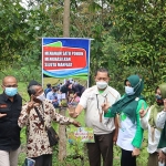 Perempuan Tani HKTI, Kelompok Tani Hutan (KTH) Rukun Maju Sejahtera, PT CJI melakukan penanaman pohon di Lereng Gunung Bromo area Tahura R. Soerjo. (foto: ist)