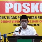 Anang Syaiful Wijaya, Jubir Tim Gugus Tugas Percepatan Penanganan Covid-19 Kabupaten Pasuruan.