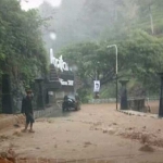 Lokasi kejadian saat tertimbun lumpur dan muntahan air bah. foto: istimewa