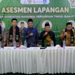 Asesmen akreditasi yang tengah dilakukan UNU Blitar.