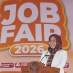 Wali Kota Mojokerto saat memberi sambutan dalam pelaksanaan Job Fair 2026.