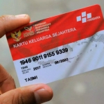 Kartu Keluarga Sejahtera (KKS) yang digunakan untuk menyalurkan bantuan PKH.