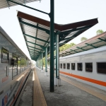 Penampilan Stasiun Kediri yang lebih modern. (Ist)