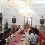 Suasana pertemuan 17 ormas Islam dengan Presiden Joko Widodo di Istana Negara, kemarin.