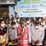 Menteri Perhubungan, Budi Karya Sumadi dalam kunjungan kerjanya (kunker) di Terminal Penumpang Pelabuhan Tanjung Emas, Semarang, Sabtu (7/5/2022) lalu. fpto: ist.