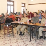 Para peserta saat mengikut pembukaan Pelatihan Pemandu Wisata Warisan Budaya di Daroessalam Hotel, Jalan Soekarno Hatta Kota Pasuruan, Senin (2/9).