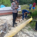 Temuan benda mirip rudal di pesisir pantai Kanganyan, Pulau Kangean