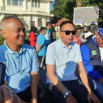 Wali Kota Malang, Wahyu Hidayat di acara Heritage Fun Walk