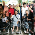 Khofifah mendapat dukungan dari kaum disabilitas. 