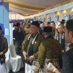 
Stand Perumdam Tirta Kencana saat dikunjungi Pj Bupati Jombang.