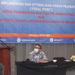 Ombudsman RI Jatim kumpulkan inspektorat se-Jatim bentuk pejabat penghubung. (foto: ist)