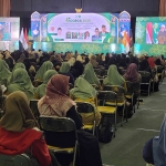 Seribu peserta menghadiri International Conference on Research and Community Service (ICORCS) 4th 2025 yang digelar Universitas KH Abdul Chalim (UAC) Pacet Mojokerto Jawa Timur di Islamic Center Jalan Dukuh Kupang Surabaya, Rabu (29/1/2025) malam. Foto: bangsaonline