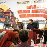 Vinanda Prameswati saat membuka Konsultasi Publik I Rencana Detail Tata Ruang Kota Kediri Tahun Anggaran 2025. Foto: Ist