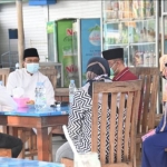 Wali Kota Pasuruan Saifullah Yusuf (Gus Ipul) melakukan kunjungan ke beberapa fasilitas umum. Salah satunya, yakni di Terminal Untung Suropati atau Terminal Wisata Kota Pasuruan, Sabtu (3/4/2021).