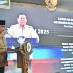 Mendes PDT, Yandri Susanto, saat memberi sambutan.