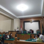 Sidang praperadilan kasus dugaan pemalsuan surat yang dilaporkan Miftahur Roiyan.