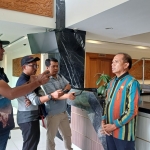 Sekdakab Lamongan, Moh. Nalikan saat ditemui awak media