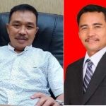 Ketua DPRD Gresik Moch Abdul Qodir dan Kadispendik S. Hariyanto. Foto: SYUHUD/ BANGSAONLINE.com