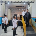 Gubes Unhan Bogor, Syamsul Maarif (kanan) saat kunjungan di BPBD Jatim. (Ist)