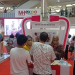 Suasana boot IJN yang ada di MH Expo TP Surabaya.