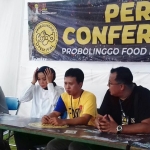 Konferensi pers jelang Event Probolinggo Food Festival.
