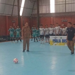 Pembukaan kompetisi futsal di Kabupaten Pasuruan.
