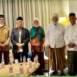 Inilah 9 kiai yang sepakat untuk memundurkan jadwal Muktamar NU ke-34 di Lampung. Foto: Ist.
