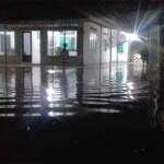 Kondisi banjir yang merendam beberapa desa di Pasuruan.