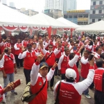 Suasana temu kangen Pemkab dengan TKI Gresik di Malaysia. foto: istimewa