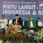 Prof Dr KH Asep Saifuddin Chalim, MA, dalam Mujahadah Mengetuk Pintu Langit untuk Indonesia dan NU di Pondok Pesantren Ash-Shodiqiyah Semarang Jawa Tengah, Kamis (18/12/2025) malam. Foto: M.Mas