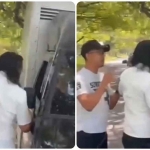 Potongan terkait oknum polisi yang viral di media sosial. 
