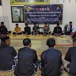 Kegiatan silahturahmi Kapolsek Kendal bersama beberapa perguruan silat yang berada di Kecamatan Kendal, Ngawi.