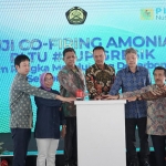 Suasana penandatanganan MoU yang dilakukan PLN Nusantara Power dengan IHI Corporation.