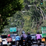 Pemasangan PJU di sejumlah tempat.