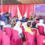 Laskar Sholawat Nusantara (LSN) bersama DPD Partai Gerindra Jawa Timur melaksanakan vaksinasi ke-2 sebanyak 1.000 dosis di Kompleks Pondok Pesantren Nurul Chotib, Al Qodiri 4, Jember. foto: ist.