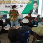 Anggota DPRD Jatim, Habib Mahdi, saat reses di Pulau Gili Ketapang, Kabupaten Probolinggo. Foto: Ist