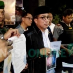 Kapolda Jawa Timur  Irjen Pol Machfud Arifin saat press realease di Mapolres Tuban. foto: SUWANDI/ BANGSAONLINE