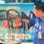Vandalisme yang menimpa sejumlah anjungan ASM atau Air Siap Minum milik Perumda Tugu Tirta Kota Malang.
